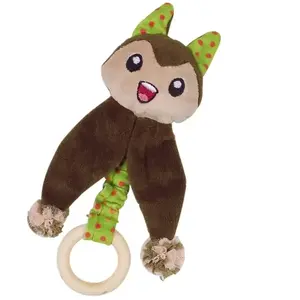 Peluche pour chien - chat avec herbe à chat avec anneau en bois Nobby ... pas cher