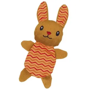 Jouet peluche pour chat Nobby Pet Hase Orange 17 cm 80276 pas cher