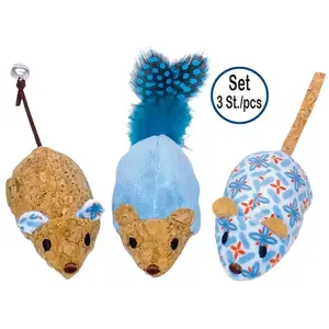 Jouet Peluche Pour Chat Souris Avec Herbe À Chat Nobby Pet pas cher