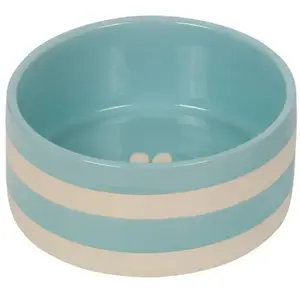 Comparateur de prix : Nobby 82426 Strio Mint/Crème Gamelle en céramique Ø 18 x 7 cm 1,25 l