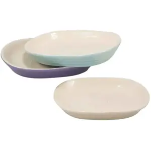 Nobby Bol en céramique pour Chat Jada, Lilas/crème, 16 x 12 x 2,5 cm, 0,10 l, 1 pièce pas cher