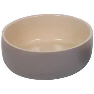 Comparateur de prix : Gamelle pour chien en céramique Nobby Pet Kaunis Gris 2,4 L 82405