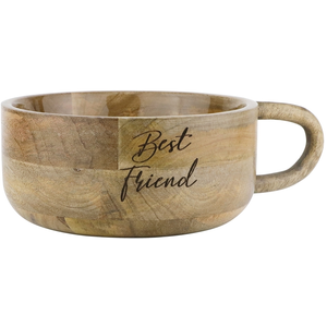 Nobby Gamelle en Bois antidérapante Ø 16 x 7,5 cm env. 800 ML pas cher