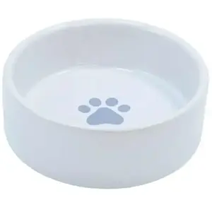 Gamelle en céramique pour chien Nobby Pet Laba Blanc 1100 ml 73668 pas cher
