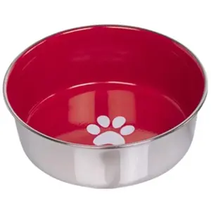 Gamelles Pour Chien En Inox Antidérapante Nobby Pet Heavy Paw pas cher