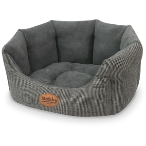 Comparateur de prix : Nobby Josi Comfort Panier Ovale pour Chien Gris 55 x 50 x 21 cm
