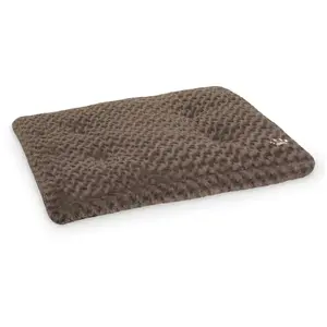 Comparateur de prix : Nobby Neiku Oreiller Confort Carré pour Chien Brun 92 x 65 x 6 cm