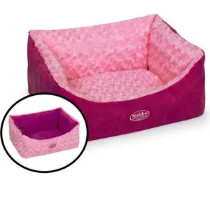Nobby Comfort Lit carré Rose 45 x 40 x 18 cm pas cher