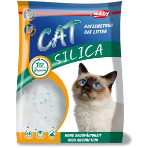 Litière pour chat - NOBBY - 77515 - Silice - 2,25 kg - 5 L