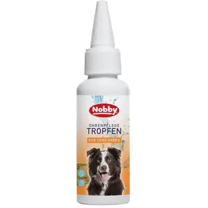 Comparateur de prix : Soins des oreilles pour chien Nobby Pet Blanc 50 ml 74886