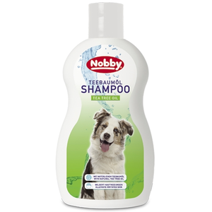 Shampoings pour chien à l'huile d'arbre à thé Nobby Pet Blanc 300 ml 7... pas cher