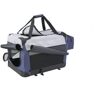 Comparateur de prix : Nobby Traveller PLUS L x l x H : 82 x 59 x 59 cm bleu / gris