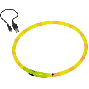 Nobby Collier pour Chien Flash Rechargeable avec Chargeur 70 cm pas cher
