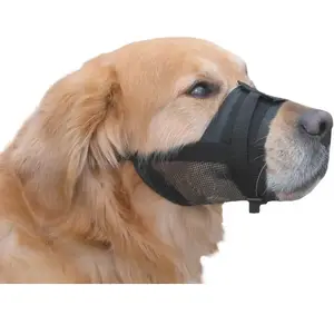 Nobby Muselière Réglable en Nylon pour Chien Noir 2 Taille M pas cher