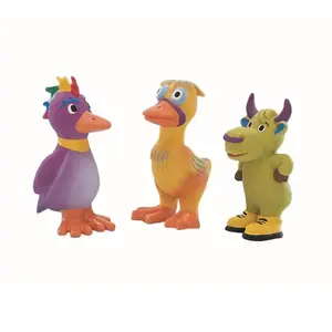 Jouet pour chien figurine en latex Nobby Pet Vogel Ente Oder Kuh Multi...