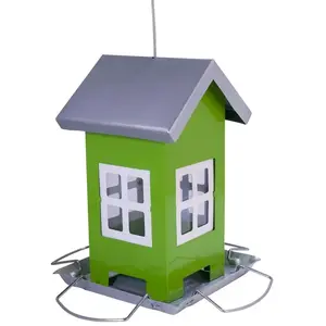 Comparateur de prix : Mangeoire pour oiseaux Nobby Pet Alis Vert 12x12x19 cm 25634