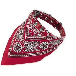 Nobby Collier avec Foulard pour Chien Rouge 65 cm