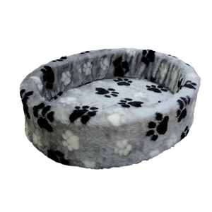 Comparateur de prix : Nobby Panier en Peluche pour Chien Motif Empreintes de Pattes