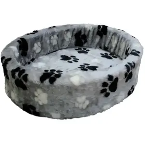 Comparateur de prix : Nobby Panier en Peluche pour Chien Motif Empreintes de Pattes