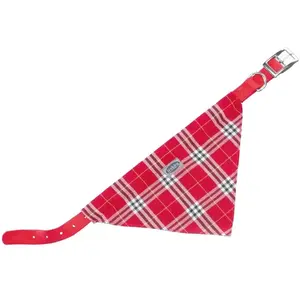 Nobby Collier avec Bandana pour Chien Rouge 42 cm/20 mm pas cher