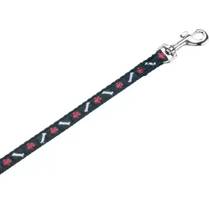 Nobby Mini Laisse pour Chien Noir 120 cm/10 mm pas cher
