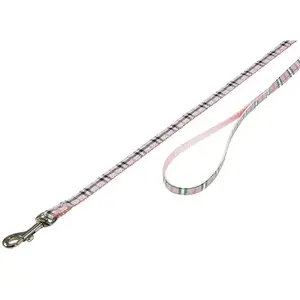 Comparateur de prix : Nobby Tartan Laisse pour Chien Rose 120 cm/10 mm
