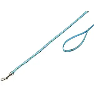 Comparateur de prix : Nobby Tartan Laisse pour Chien Bleu Clair 120 cm/10 mm