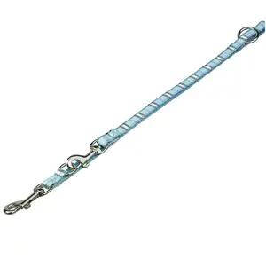 Comparateur de prix : Nobby Tartan Laisse de Dressage pour Chien Bleu Clair 200 cm/10 mm