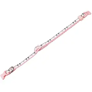 Comparateur de prix : Nobby Collier Réglable Écossais pour Chien Rose 10 mm x 20-35 cm
