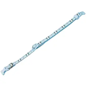 Comparateur de prix : Nobby Collier Réglable Écossais pour Chien Bleu 10 mm x 20-35 cm