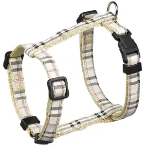Comparateur de prix : Nobby Tartan Harnais pour Chien Beige 20-30 cm/10 mm