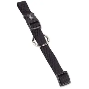 Nobby Collier Classique en Nylon pour Chien Noir 10 mm x 13/20 cmVendu parrakuten