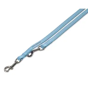 Comparateur de prix : Nobby Crystal Laisse de Dressage pour Chien Bleu Foncé/Noir 200 cm/16 mm