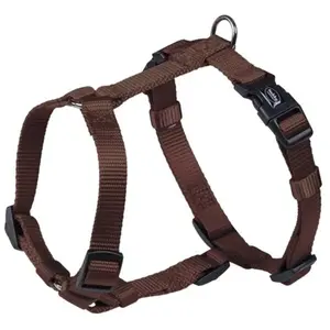 Nobby Harnais Classique en Nylon pour Chien Brun 10 mm x 25/35 cmVendu parpet-and-garden