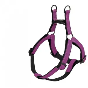 Nobby Classic Reflect Soft Harnais pour Chien Violet/Noir 40-56 cm pas cher