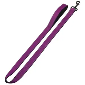 Laisse pour chien Nobby Pet Classic Reflect Soft Violet 120 cm x 10 mm... pas cher
