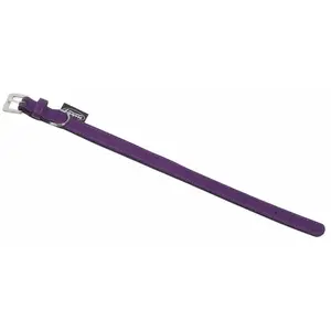 Nobby Collier pour Chien Cuir d'agneau Mauve 60 cm X 30 mm pas cher