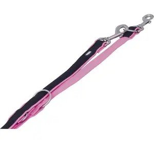 Comparateur de prix : Nobby Mesh Preno Laisse d'Entrainement pour Chien Rose 200 cm/25-35 mm