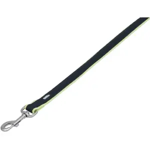 Nobby Mesh Preno Laisse pour Chien Jaune Néon 120 cm/15-20 mm pas cher