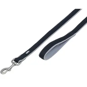 Comparateur de prix : Nobby Mesh Preno Laisse pour Chien Gris 120 cm/15-20 mm