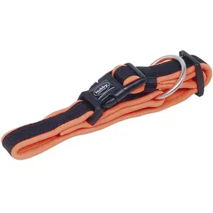 Comparateur de prix : Nobby Mesh Preno Collier pour Chien Orange Néon 30-45 cm/20-25 mm