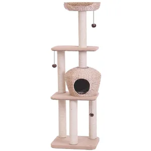 Nobby Grimpoir Nanuk Brun Clair 50X40X156 cm 63147-11 pas cher