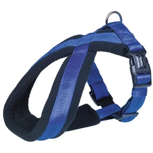 Comparateur de prix : Nobby Soft Grip Harnais Classiques pour Chien Bleu 45-70 cm25-50 mm