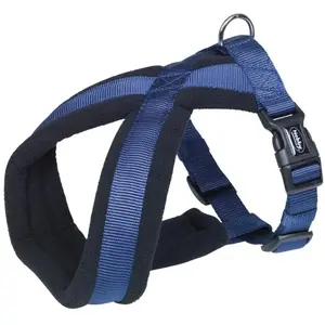 Comparateur de prix : Nobby Classic Harnais pour Chien Bleu 35-50 cm/25-50 mm