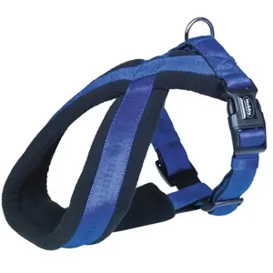 Comparateur de prix : Nobby Soft Grip Harnais pour Chien Bleu 30-40 cm/15-30 mm