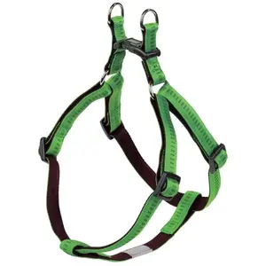 Comparateur de prix : Nobby Soft Grip Harnais pour Chien Vert Clair/Brun 40-56 cm/15 mm