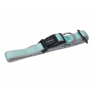 Comparateur de prix : Nobby Classic Preno Collier pour Chien Bleu Clair 30-45 cm/20-25 mm
