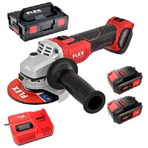 Flex Meuleuse d'angle sans fil D. 125 18.0 V 5 Ah avec deux batteries ...Vendu paramazon