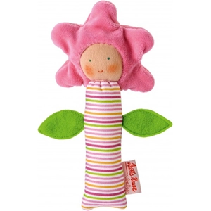 Non communiqué Käthe Kruse peluche fleur 19 cm rose pas cher