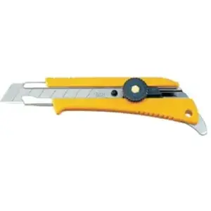 Cutter l. de lames 18 mm L. 155 mm avec roulette de blocage OLFA pas cher